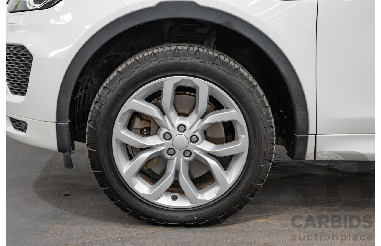 01/2019 Land Rover Discovery Sport Si4 (213kW) SE (AWD) L550 MY19 4D Wagon Fuji White Turbo 2.0L