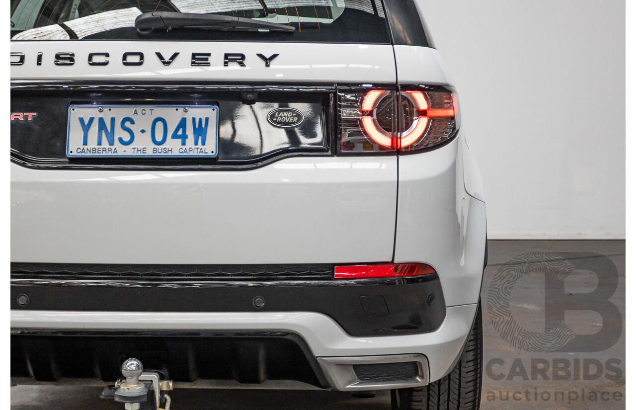 01/2019 Land Rover Discovery Sport Si4 (213kW) SE (AWD) L550 MY19 4D Wagon Fuji White Turbo 2.0L