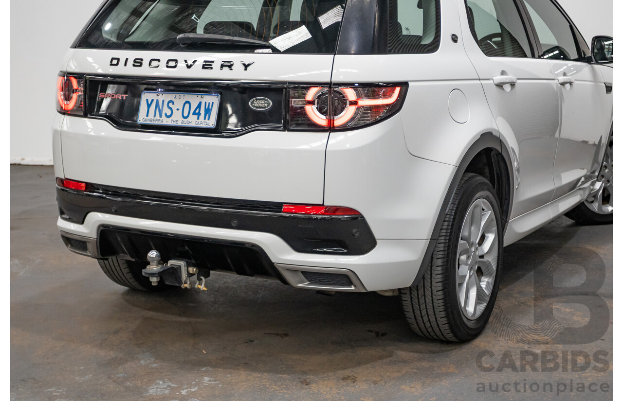 01/2019 Land Rover Discovery Sport Si4 (213kW) SE (AWD) L550 MY19 4D Wagon Fuji White Turbo 2.0L