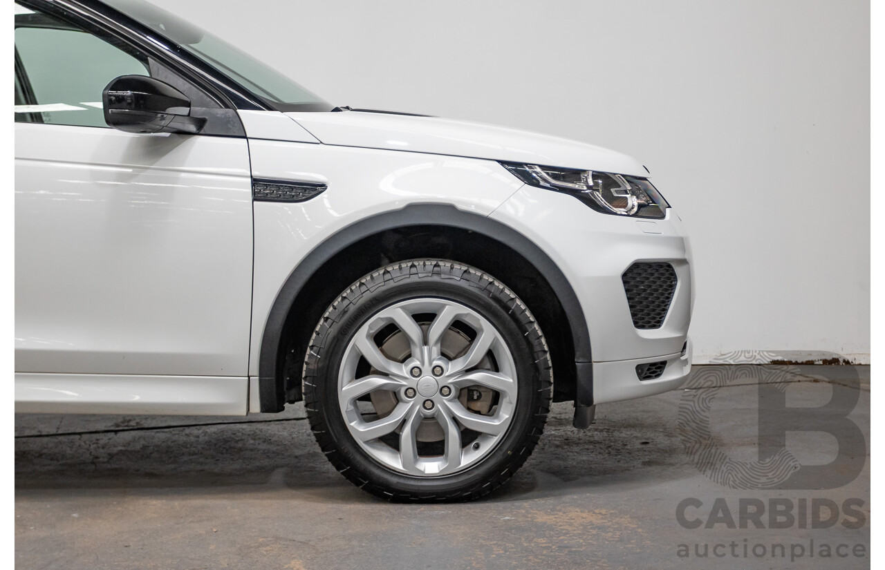01/2019 Land Rover Discovery Sport Si4 (213kW) SE (AWD) L550 MY19 4D Wagon Fuji White Turbo 2.0L