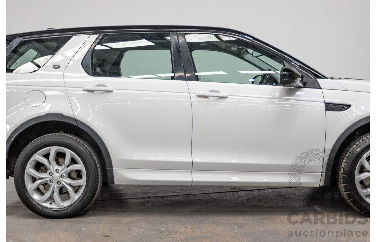 01/2019 Land Rover Discovery Sport Si4 (213kW) SE (AWD) L550 MY19 4D Wagon Fuji White Turbo 2.0L