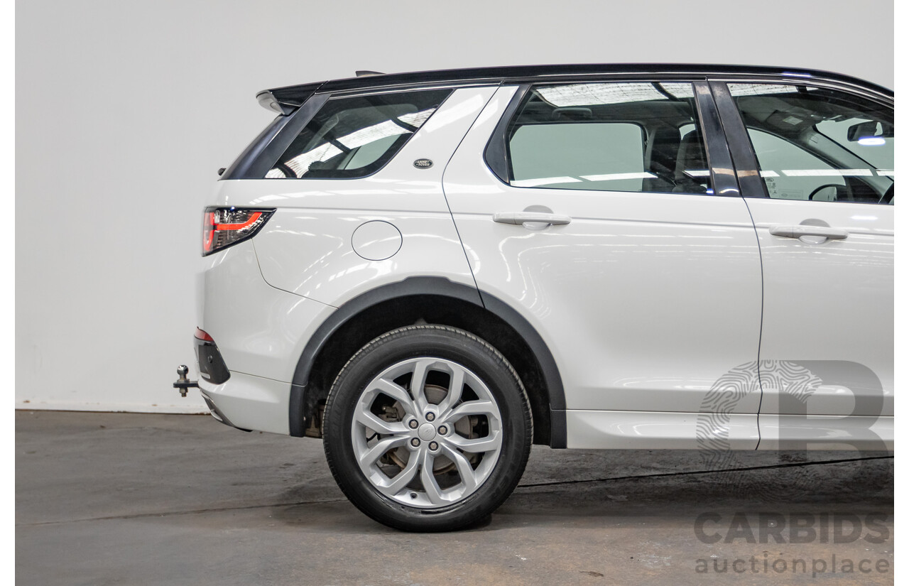 01/2019 Land Rover Discovery Sport Si4 (213kW) SE (AWD) L550 MY19 4D Wagon Fuji White Turbo 2.0L