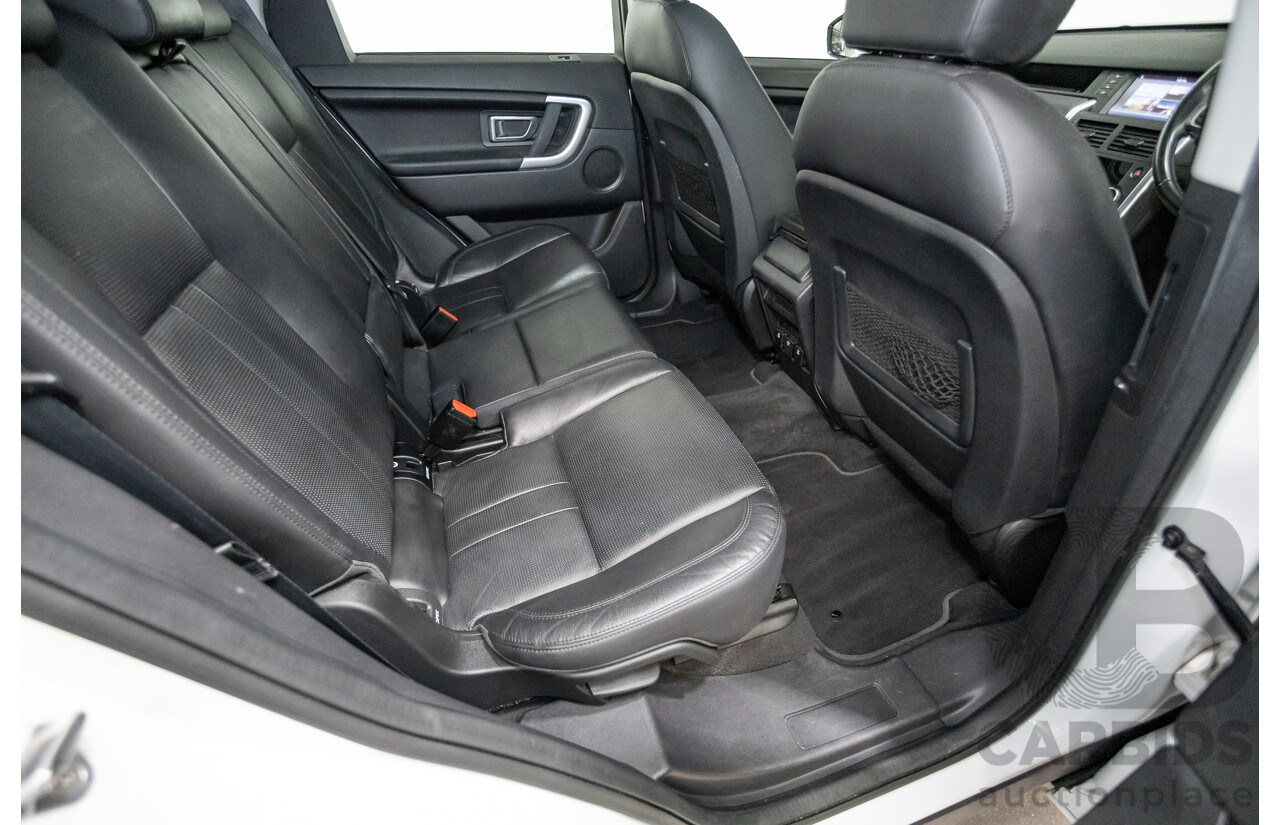 01/2019 Land Rover Discovery Sport Si4 (213kW) SE (AWD) L550 MY19 4D Wagon Fuji White Turbo 2.0L