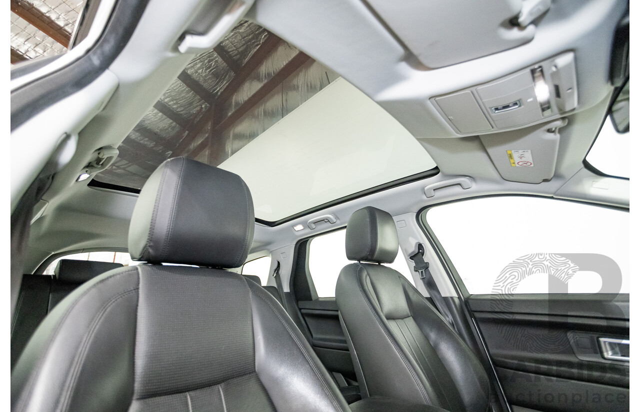 01/2019 Land Rover Discovery Sport Si4 (213kW) SE (AWD) L550 MY19 4D Wagon Fuji White Turbo 2.0L