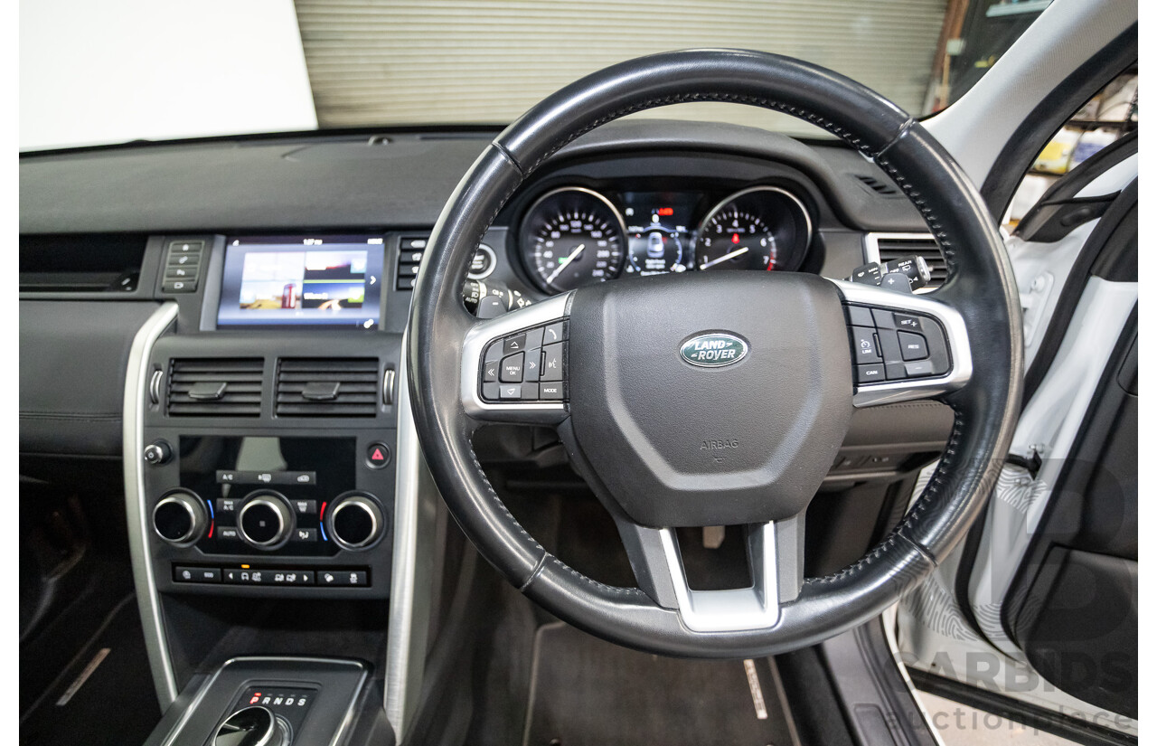 01/2019 Land Rover Discovery Sport Si4 (213kW) SE (AWD) L550 MY19 4D Wagon Fuji White Turbo 2.0L