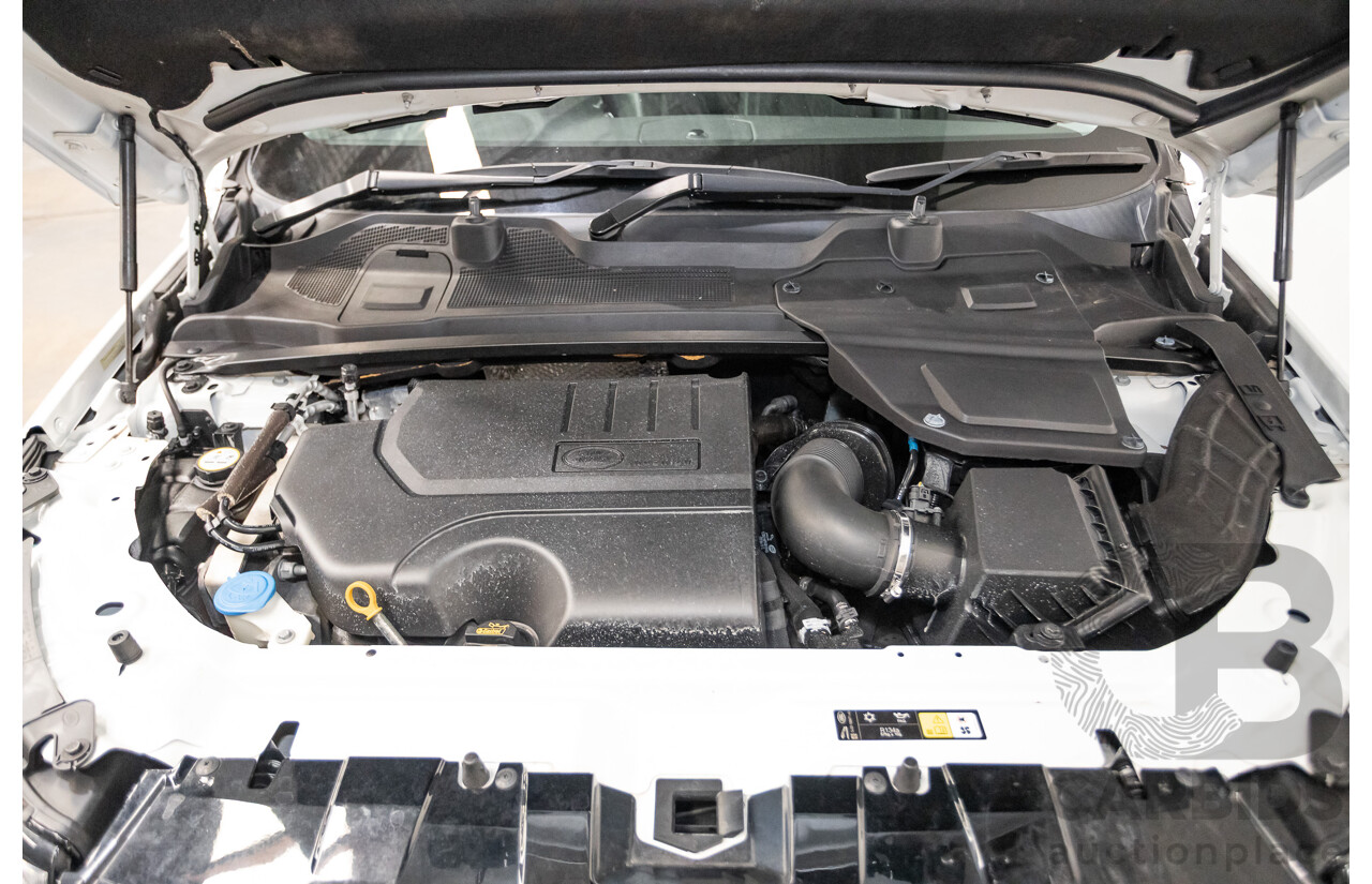 01/2019 Land Rover Discovery Sport Si4 (213kW) SE (AWD) L550 MY19 4D Wagon Fuji White Turbo 2.0L