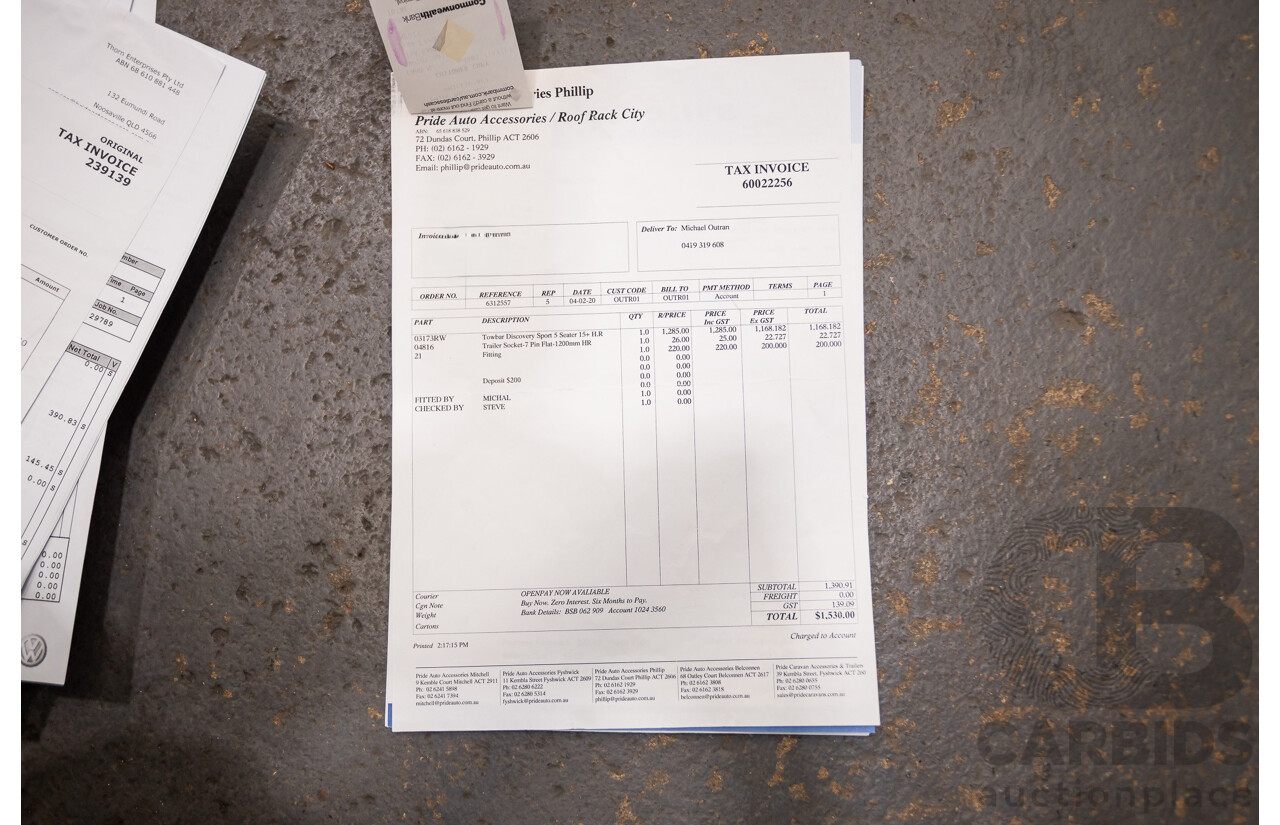 01/2019 Land Rover Discovery Sport Si4 (213kW) SE (AWD) L550 MY19 4D Wagon Fuji White Turbo 2.0L