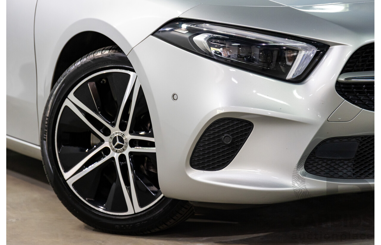05/2019 Mercedes-Benz A200 (FWD) 177 MY19.5 4d Sedan Iridium Silver Metallic Turbo 1.3L