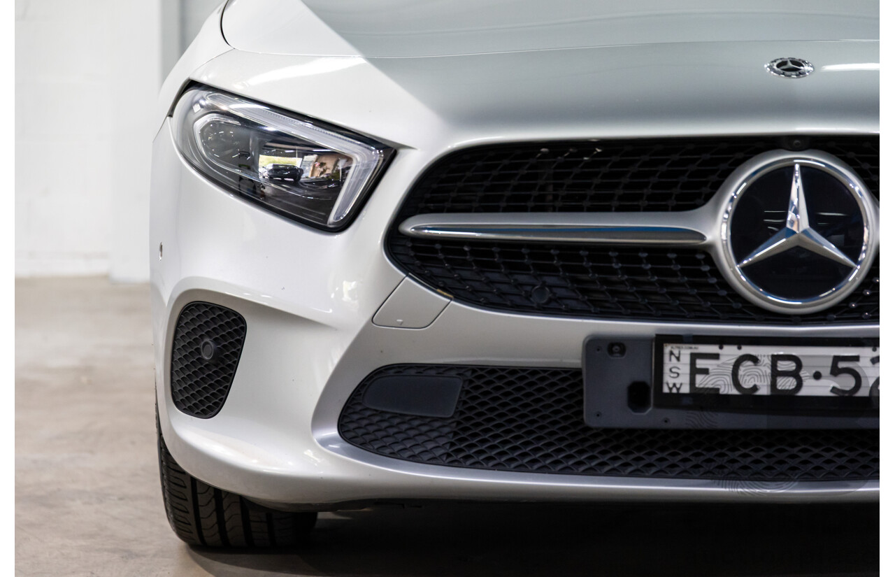 05/2019 Mercedes-Benz A200 (FWD) 177 MY19.5 4d Sedan Iridium Silver Metallic Turbo 1.3L