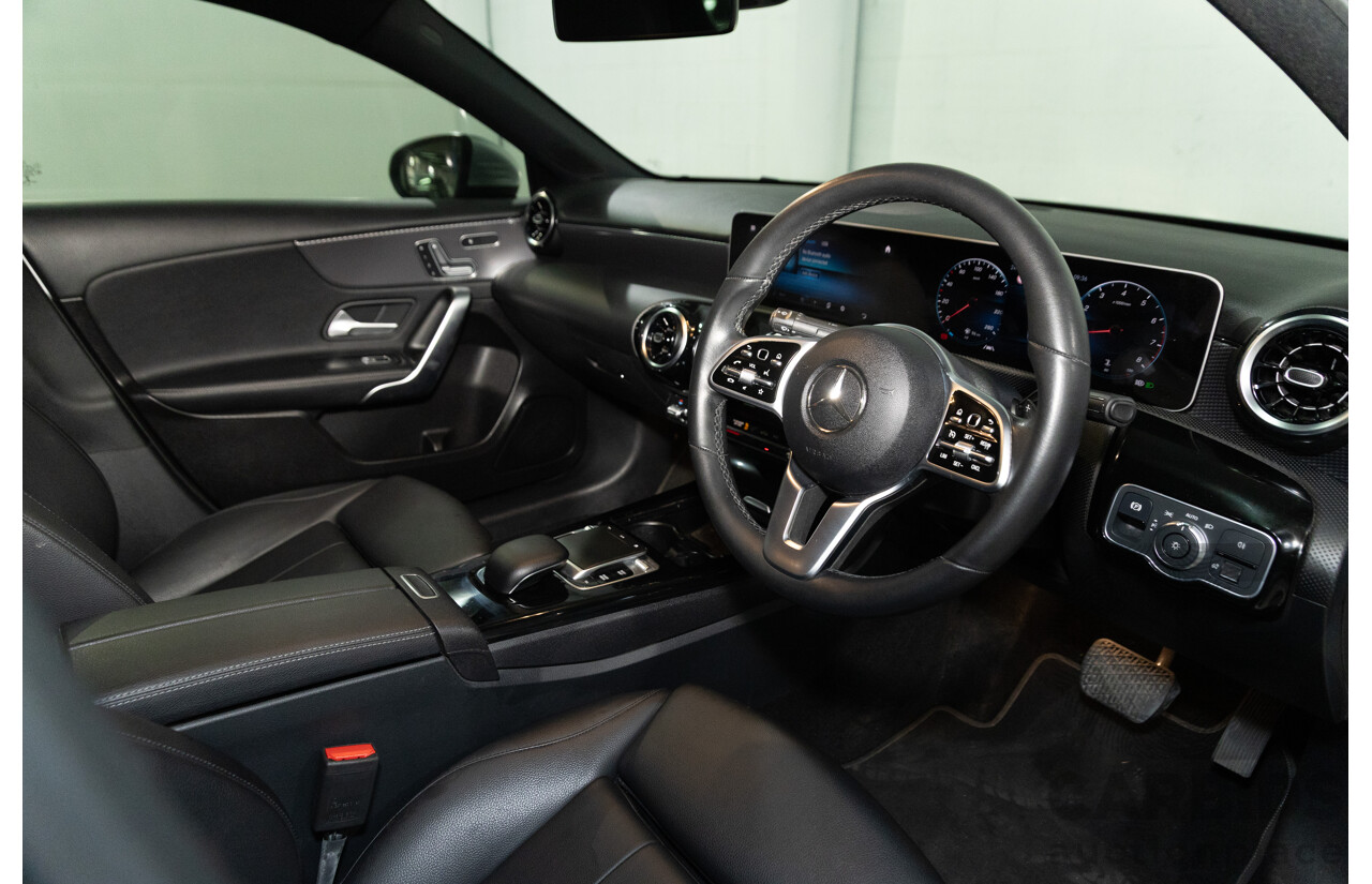 05/2019 Mercedes-Benz A200 (FWD) 177 MY19.5 4d Sedan Iridium Silver Metallic Turbo 1.3L