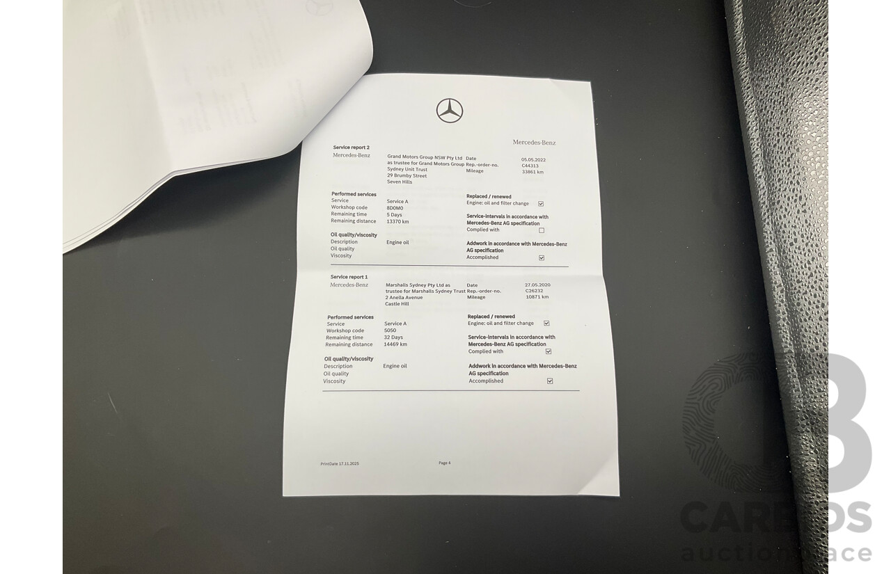 05/2019 Mercedes-Benz A200 (FWD) 177 MY19.5 4d Sedan Iridium Silver Metallic Turbo 1.3L