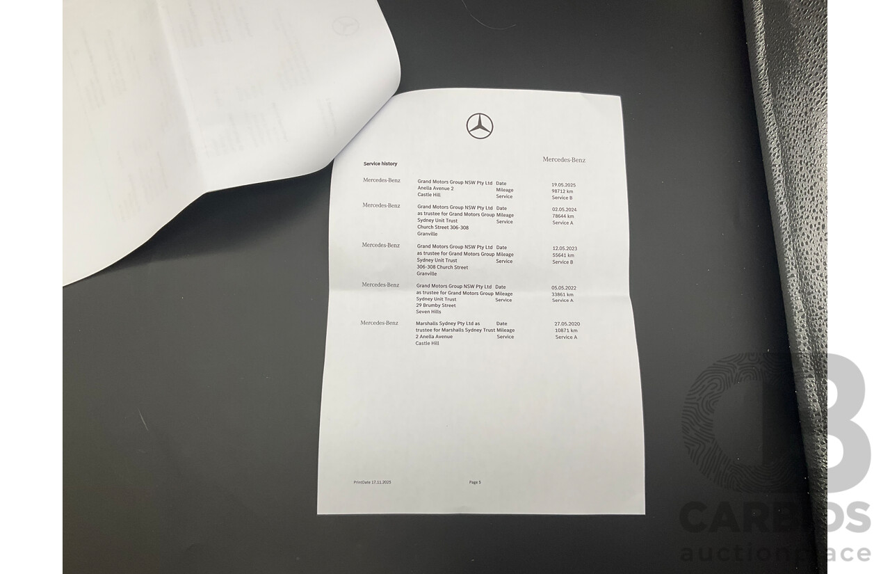 05/2019 Mercedes-Benz A200 (FWD) 177 MY19.5 4d Sedan Iridium Silver Metallic Turbo 1.3L