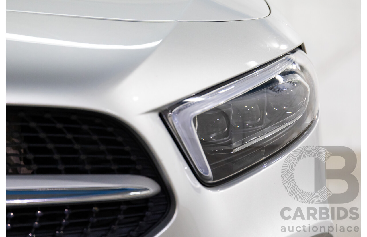 05/2019 Mercedes-Benz A200 (FWD) 177 MY19.5 4d Sedan Iridium Silver Metallic Turbo 1.3L