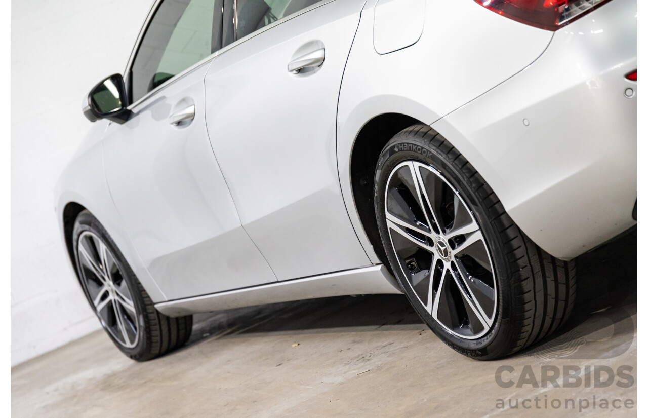 05/2019 Mercedes-Benz A200 (FWD) 177 MY19.5 4d Sedan Iridium Silver Metallic Turbo 1.3L