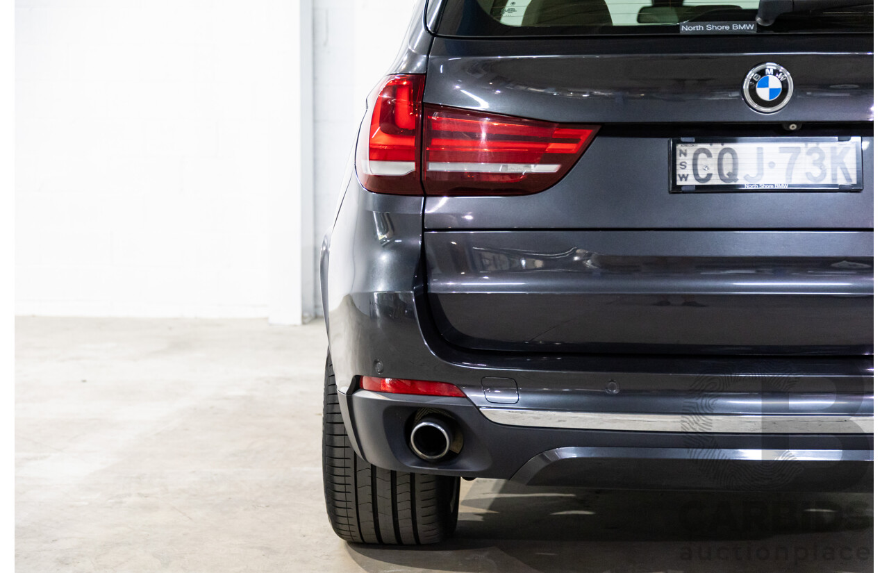 11/2013 BMW X5 xDrive30d F15 4d Wagon Sophisto Grey Brilliant Effect Metallic Turbo Diesel 3.0L