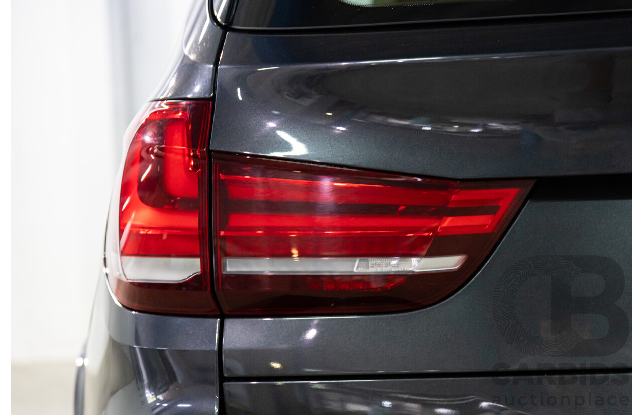 11/2013 BMW X5 xDrive30d F15 4d Wagon Sophisto Grey Brilliant Effect Metallic Turbo Diesel 3.0L