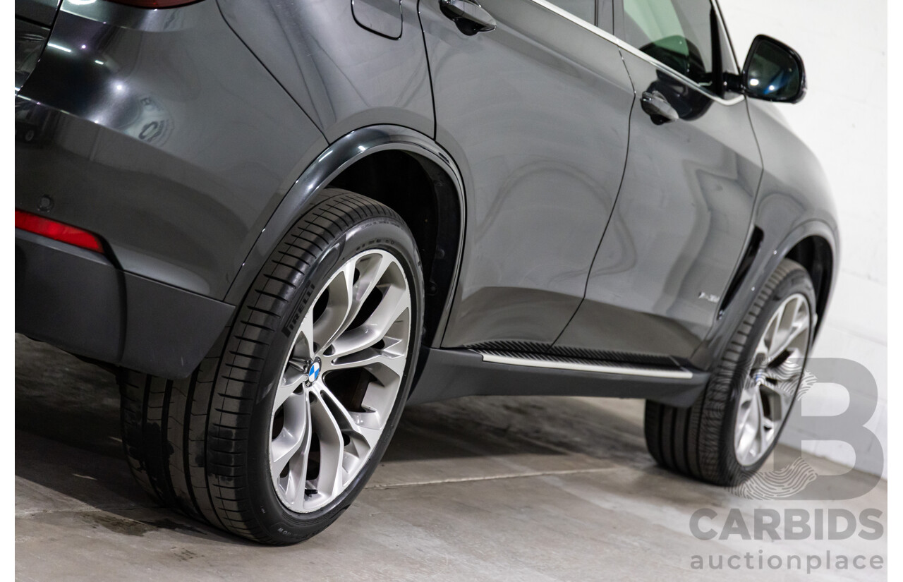 11/2013 BMW X5 xDrive30d F15 4d Wagon Sophisto Grey Brilliant Effect Metallic Turbo Diesel 3.0L