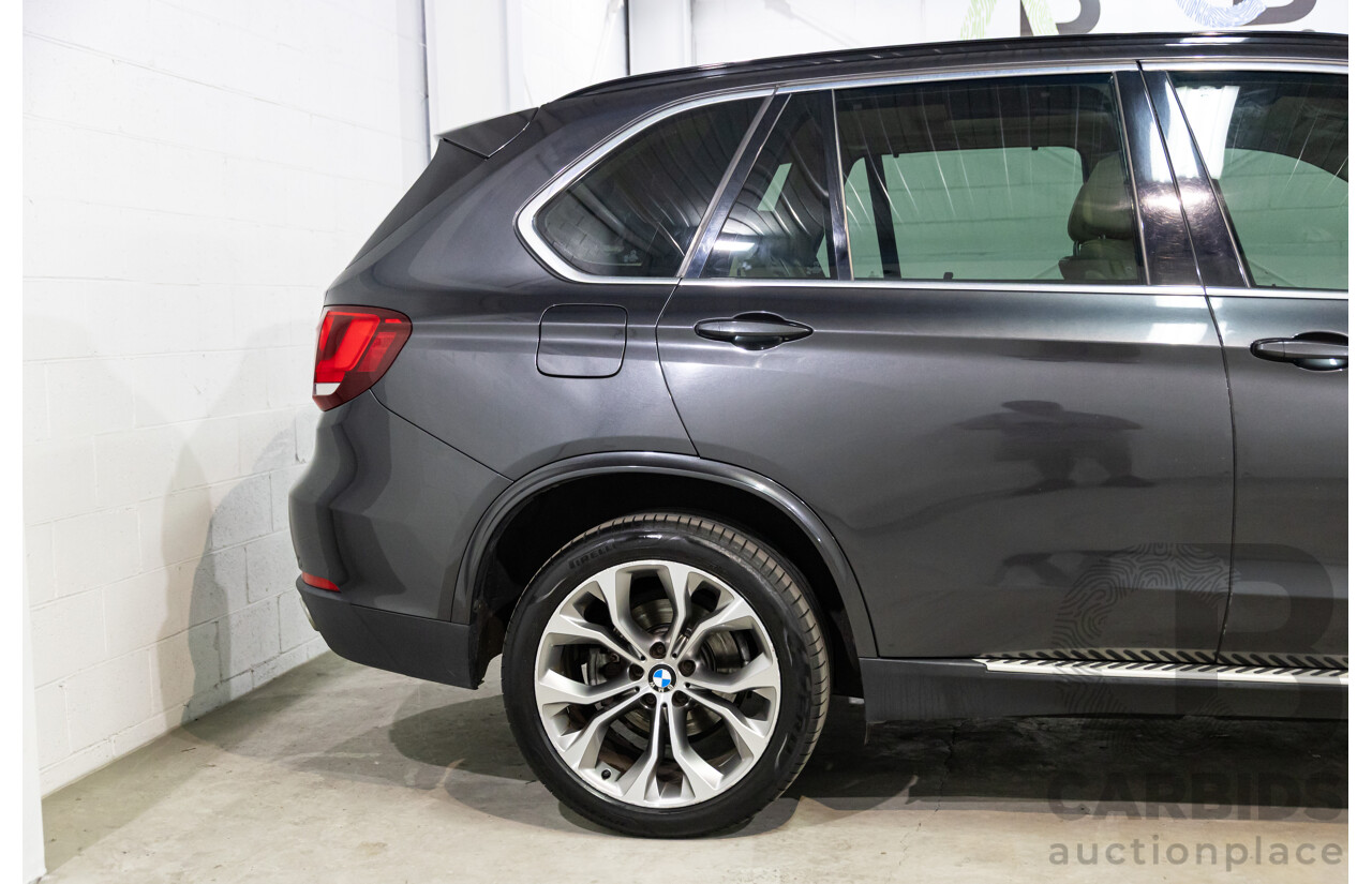 11/2013 BMW X5 xDrive30d F15 4d Wagon Sophisto Grey Brilliant Effect Metallic Turbo Diesel 3.0L