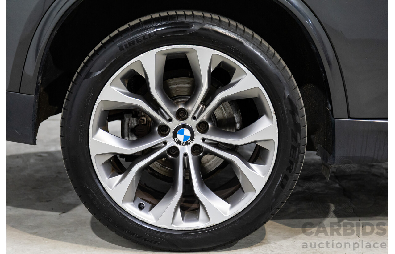 11/2013 BMW X5 xDrive30d F15 4d Wagon Sophisto Grey Brilliant Effect Metallic Turbo Diesel 3.0L
