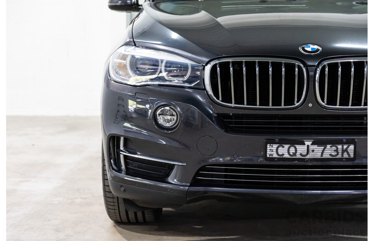 11/2013 BMW X5 xDrive30d F15 4d Wagon Sophisto Grey Brilliant Effect Metallic Turbo Diesel 3.0L