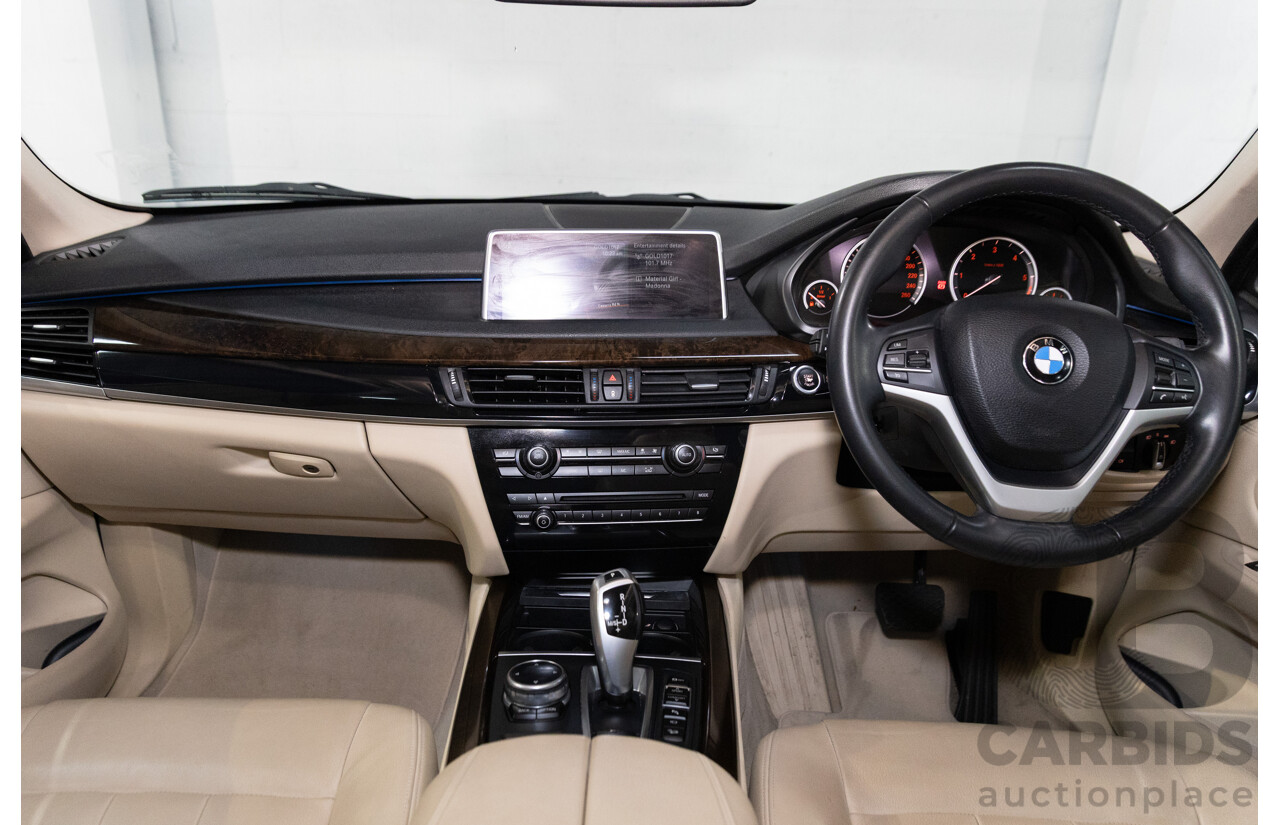 11/2013 BMW X5 xDrive30d F15 4d Wagon Sophisto Grey Brilliant Effect Metallic Turbo Diesel 3.0L