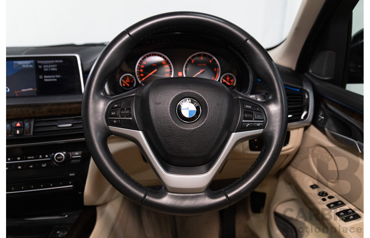 11/2013 BMW X5 xDrive30d F15 4d Wagon Sophisto Grey Brilliant Effect Metallic Turbo Diesel 3.0L