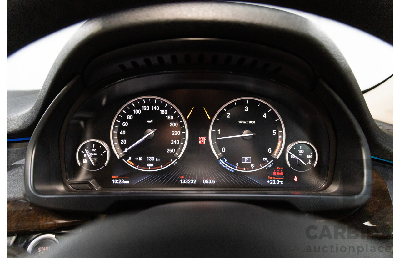 11/2013 BMW X5 xDrive30d F15 4d Wagon Sophisto Grey Brilliant Effect Metallic Turbo Diesel 3.0L