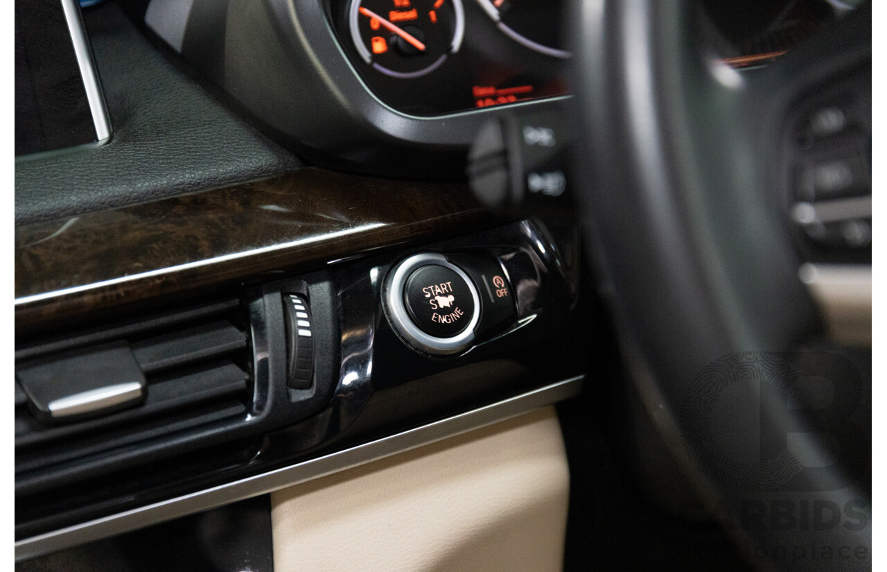 11/2013 BMW X5 xDrive30d F15 4d Wagon Sophisto Grey Brilliant Effect Metallic Turbo Diesel 3.0L