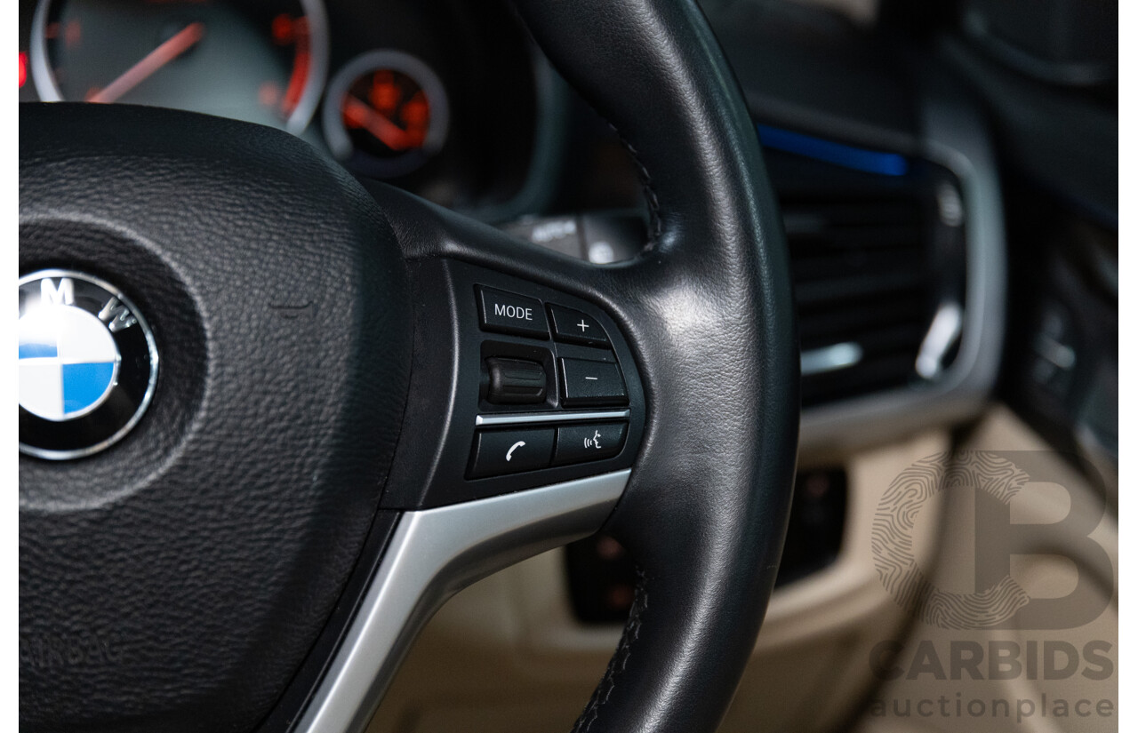 11/2013 BMW X5 xDrive30d F15 4d Wagon Sophisto Grey Brilliant Effect Metallic Turbo Diesel 3.0L