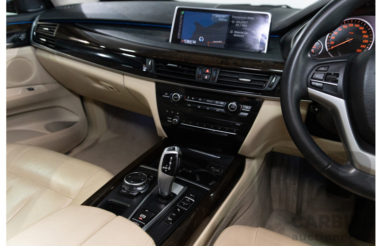 11/2013 BMW X5 xDrive30d F15 4d Wagon Sophisto Grey Brilliant Effect Metallic Turbo Diesel 3.0L