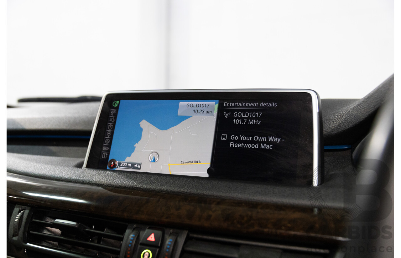 11/2013 BMW X5 xDrive30d F15 4d Wagon Sophisto Grey Brilliant Effect Metallic Turbo Diesel 3.0L