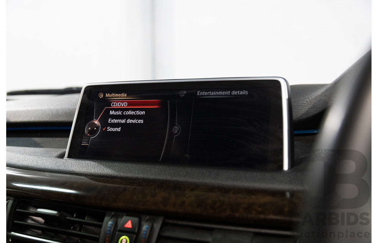 11/2013 BMW X5 xDrive30d F15 4d Wagon Sophisto Grey Brilliant Effect Metallic Turbo Diesel 3.0L