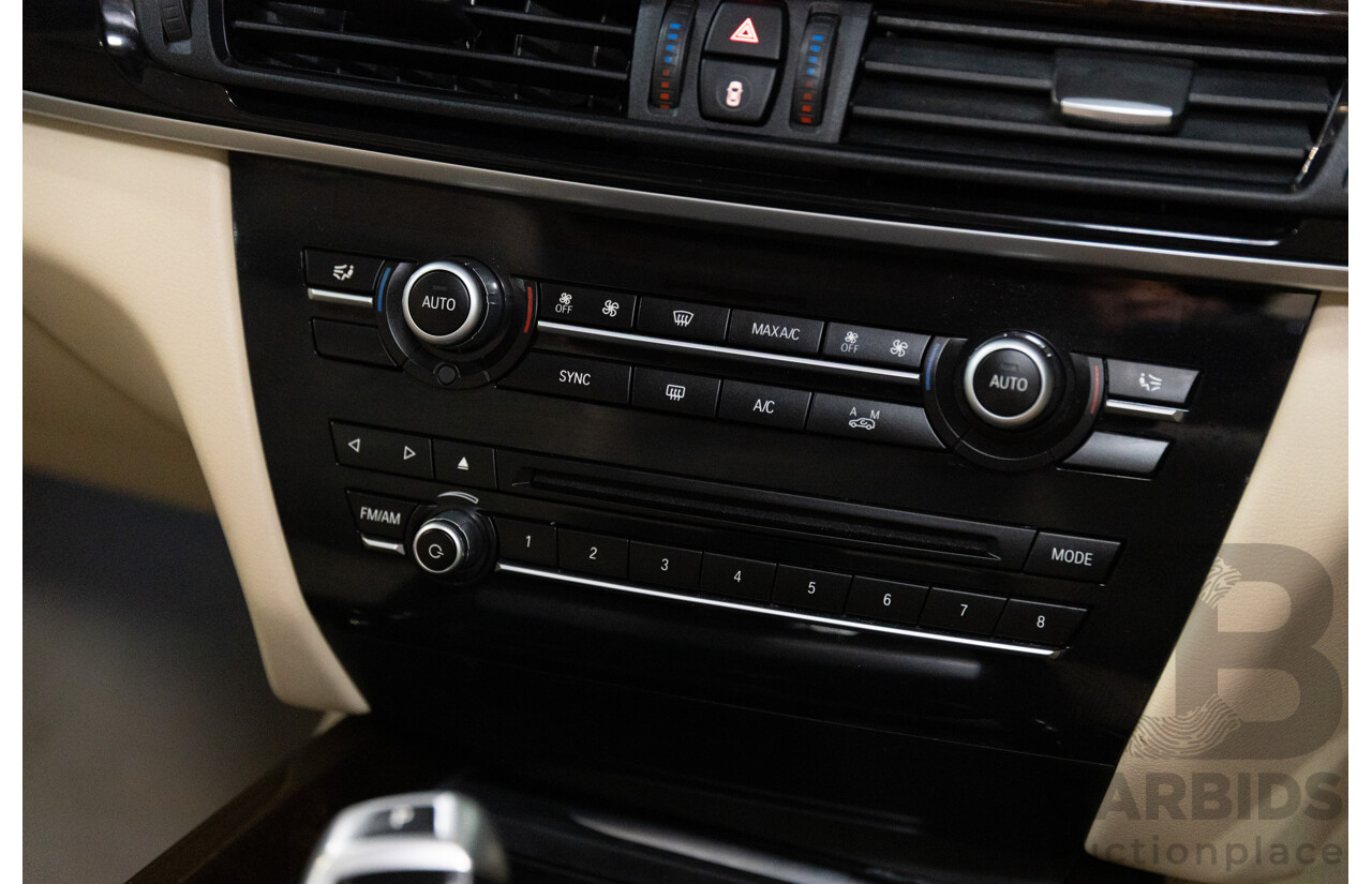 11/2013 BMW X5 xDrive30d F15 4d Wagon Sophisto Grey Brilliant Effect Metallic Turbo Diesel 3.0L