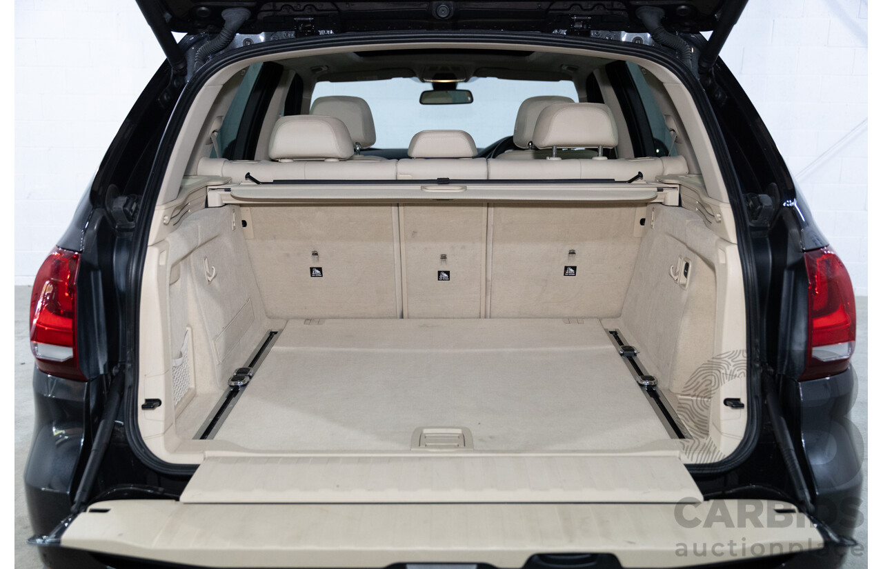 11/2013 BMW X5 xDrive30d F15 4d Wagon Sophisto Grey Brilliant Effect Metallic Turbo Diesel 3.0L