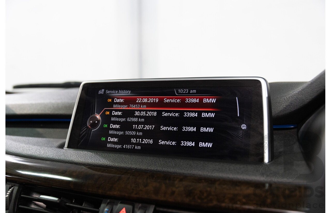 11/2013 BMW X5 xDrive30d F15 4d Wagon Sophisto Grey Brilliant Effect Metallic Turbo Diesel 3.0L