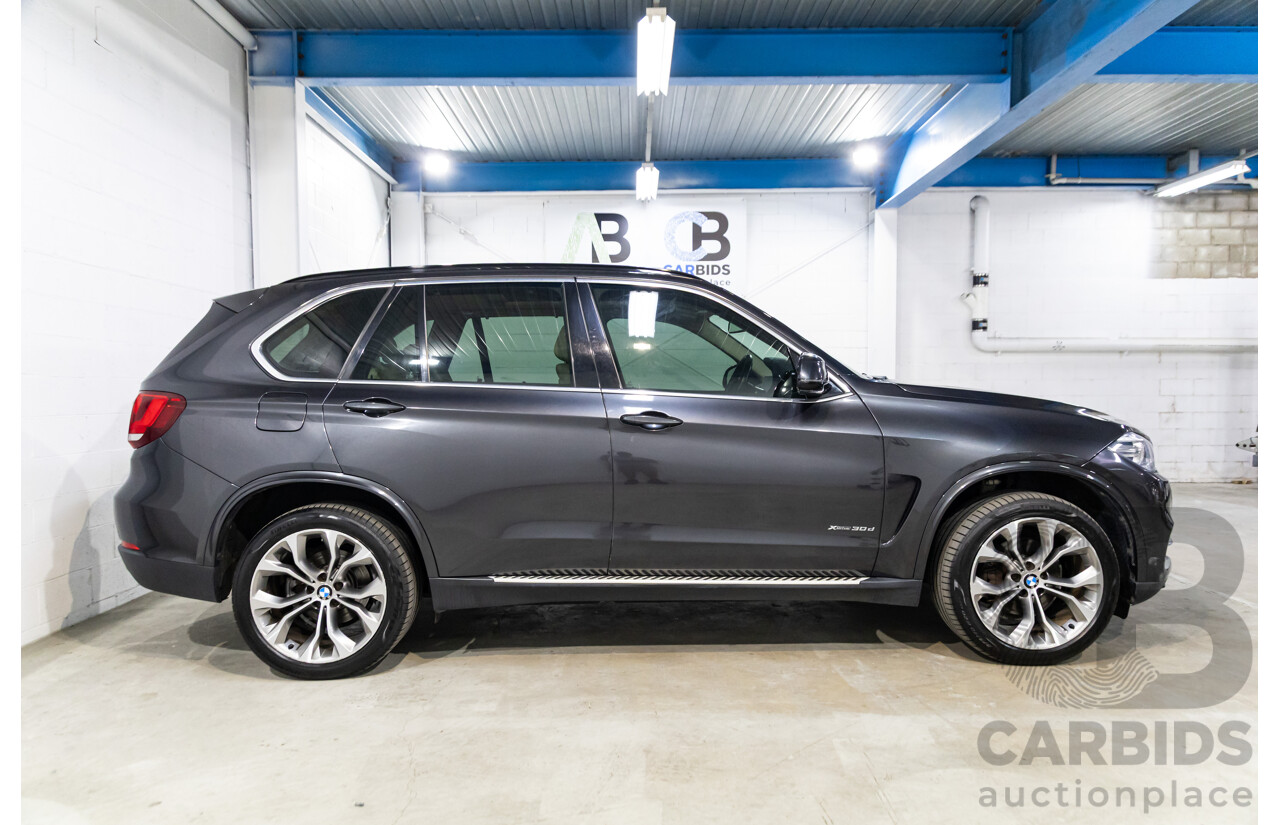 11/2013 BMW X5 xDrive30d F15 4d Wagon Sophisto Grey Brilliant Effect Metallic Turbo Diesel 3.0L