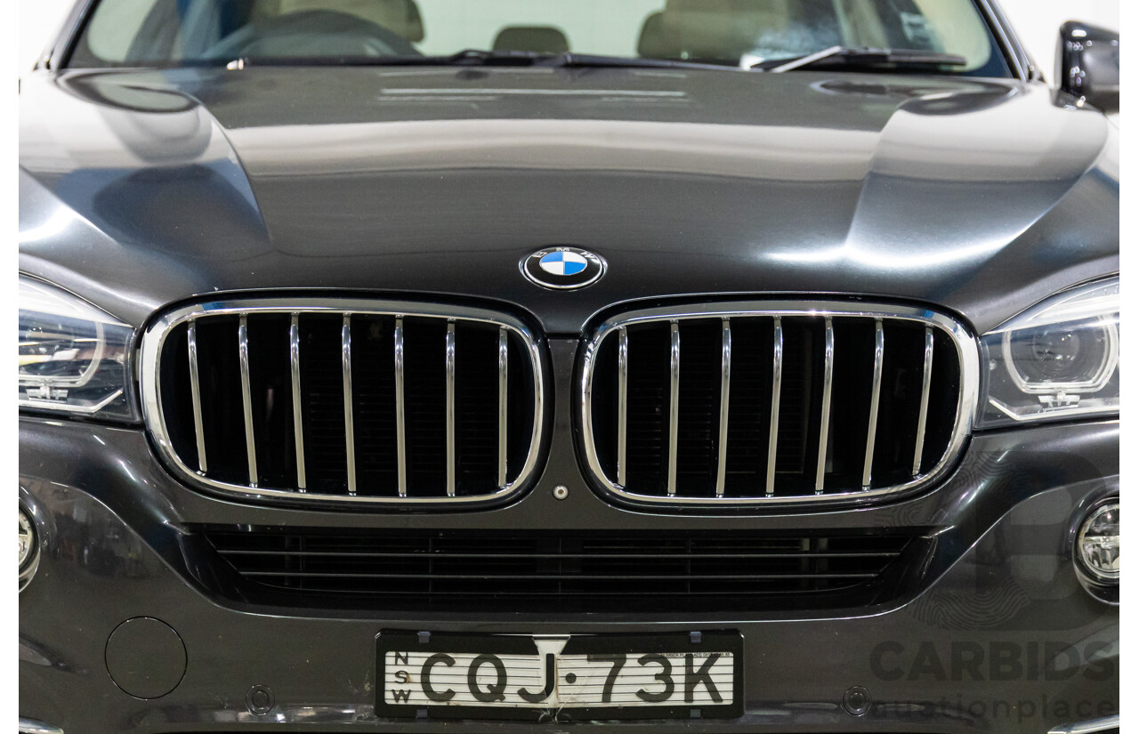 11/2013 BMW X5 xDrive30d F15 4d Wagon Sophisto Grey Brilliant Effect Metallic Turbo Diesel 3.0L