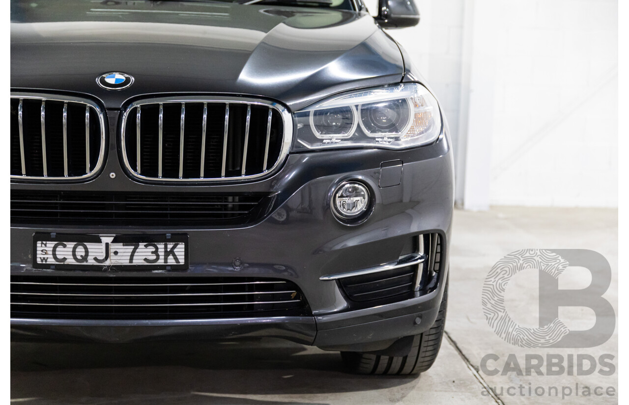 11/2013 BMW X5 xDrive30d F15 4d Wagon Sophisto Grey Brilliant Effect Metallic Turbo Diesel 3.0L