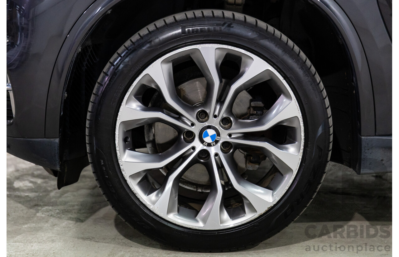 11/2013 BMW X5 xDrive30d F15 4d Wagon Sophisto Grey Brilliant Effect Metallic Turbo Diesel 3.0L