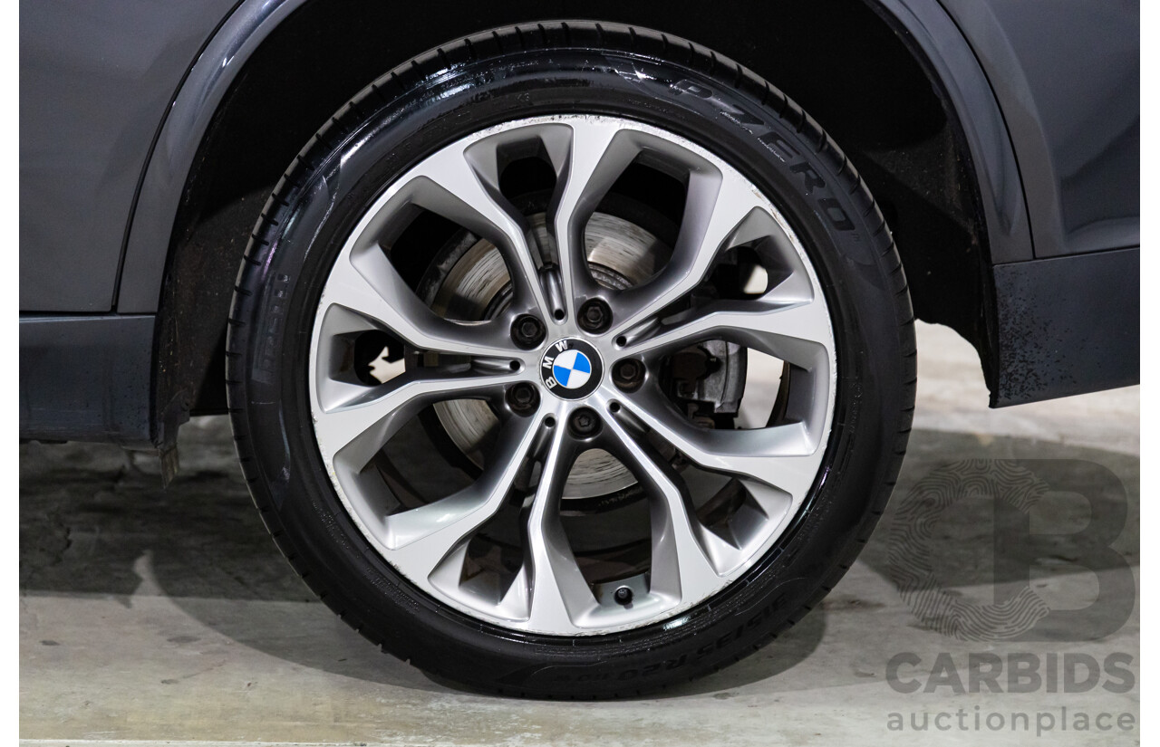 11/2013 BMW X5 xDrive30d F15 4d Wagon Sophisto Grey Brilliant Effect Metallic Turbo Diesel 3.0L