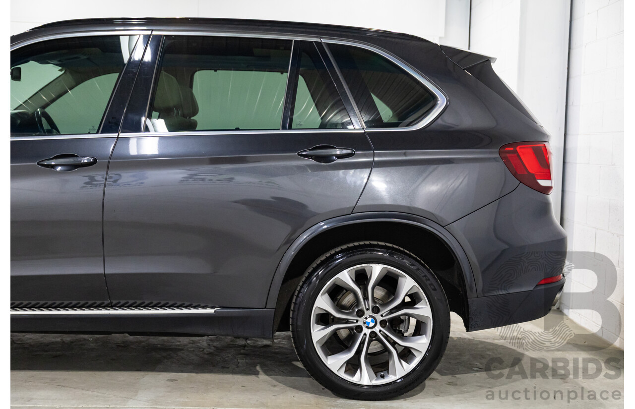 11/2013 BMW X5 xDrive30d F15 4d Wagon Sophisto Grey Brilliant Effect Metallic Turbo Diesel 3.0L