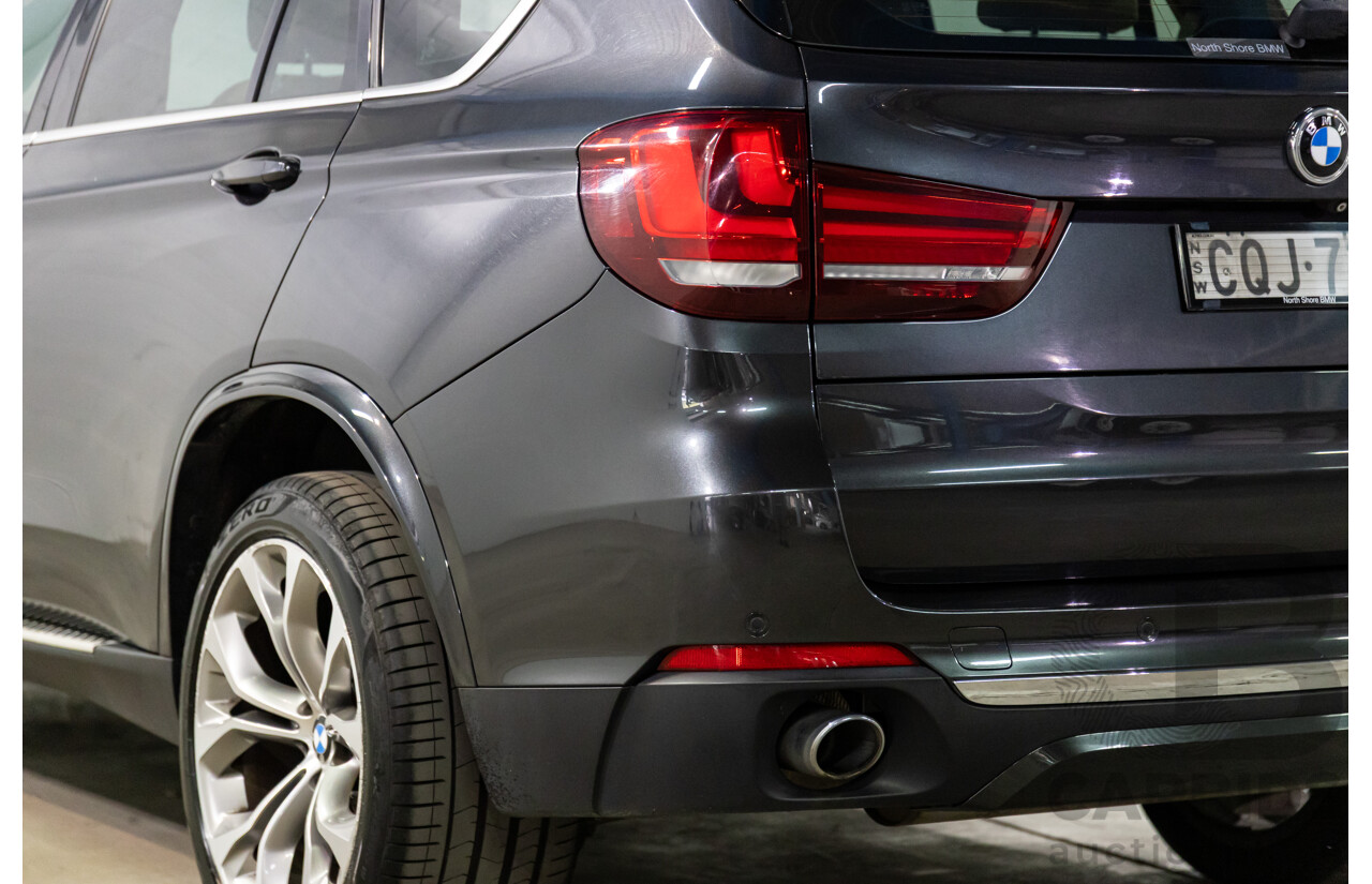 11/2013 BMW X5 xDrive30d F15 4d Wagon Sophisto Grey Brilliant Effect Metallic Turbo Diesel 3.0L