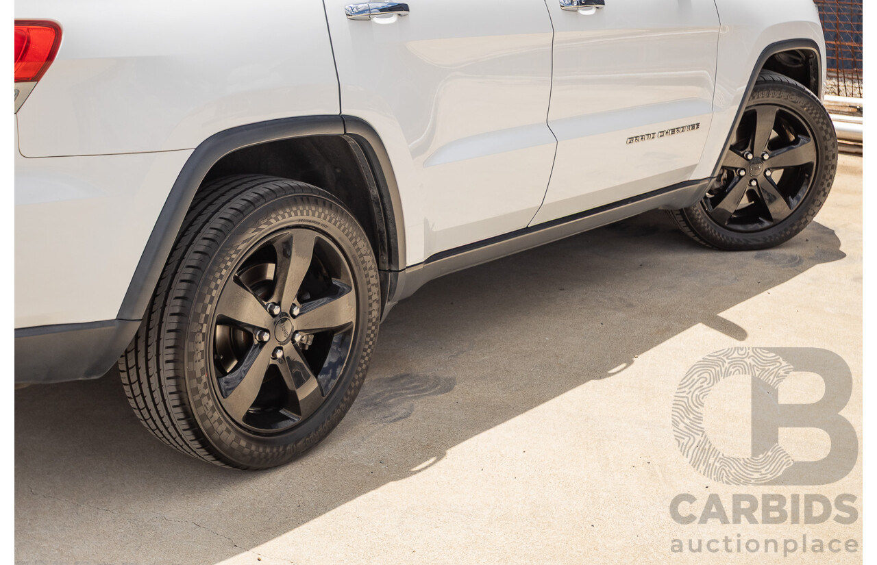 9/2015 Jeep Grand Cherokee Limited (4x4) WK MY15 4d Wagon Bright White Turbo Diesel V6 3.0L