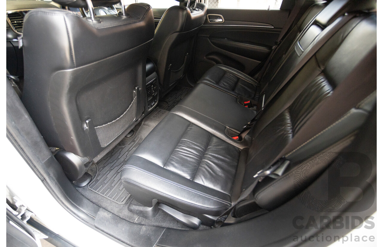 9/2015 Jeep Grand Cherokee Limited (4x4) WK MY15 4d Wagon Bright White Turbo Diesel V6 3.0L