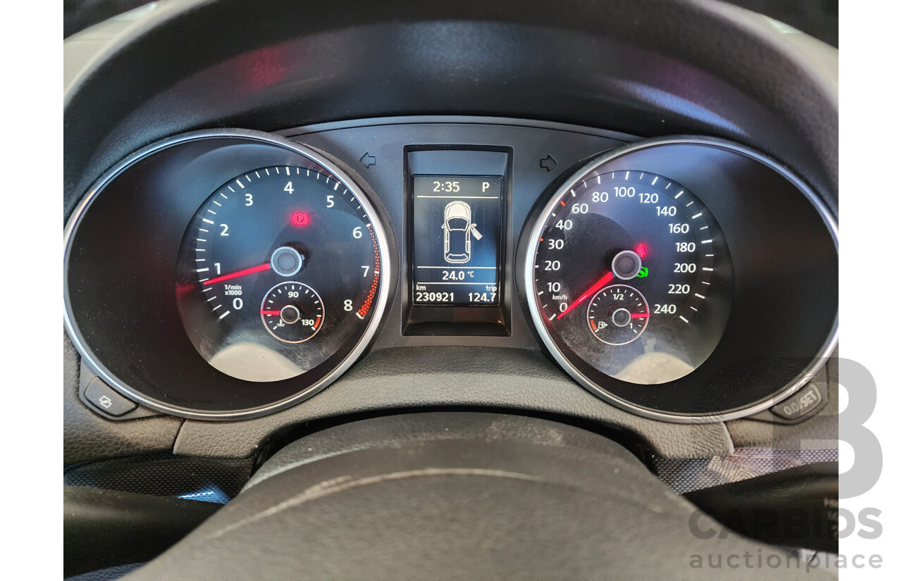 10/2013 Volkswagen Golf 118 TSI Comfortline 4d Wagon Silver 1.4L