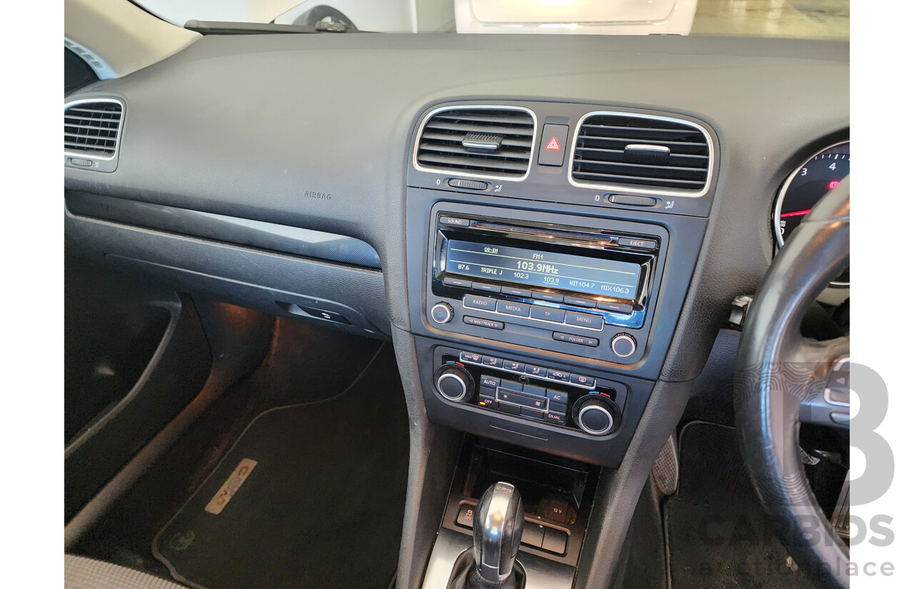 10/2013 Volkswagen Golf 118 TSI Comfortline 4d Wagon Silver 1.4L