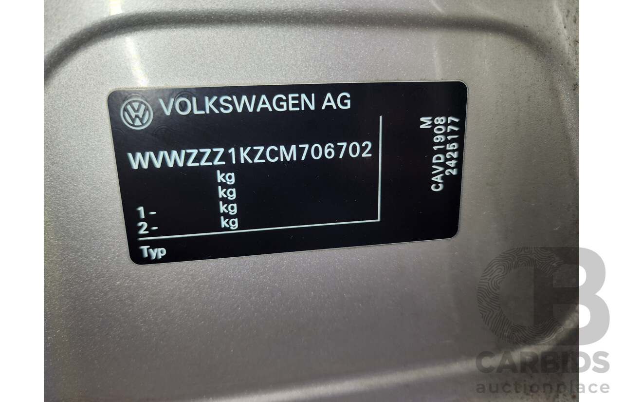 10/2013 Volkswagen Golf 118 TSI Comfortline 4d Wagon Silver 1.4L