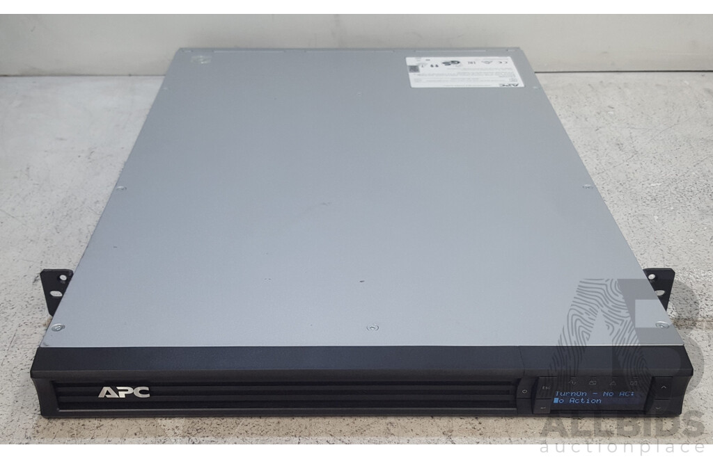 APC (SMT1500RMI1U) 1500VA Rackmount 1U Smart-UPS
