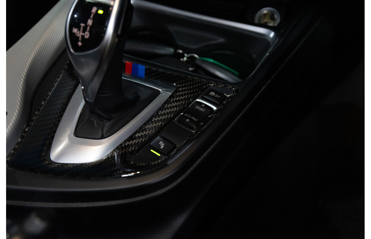 1/2015 BMW 428i Sport Line M Sport Package F32 MY15 2d Coupe Sapphire Black Metallic Turbo 2.0L