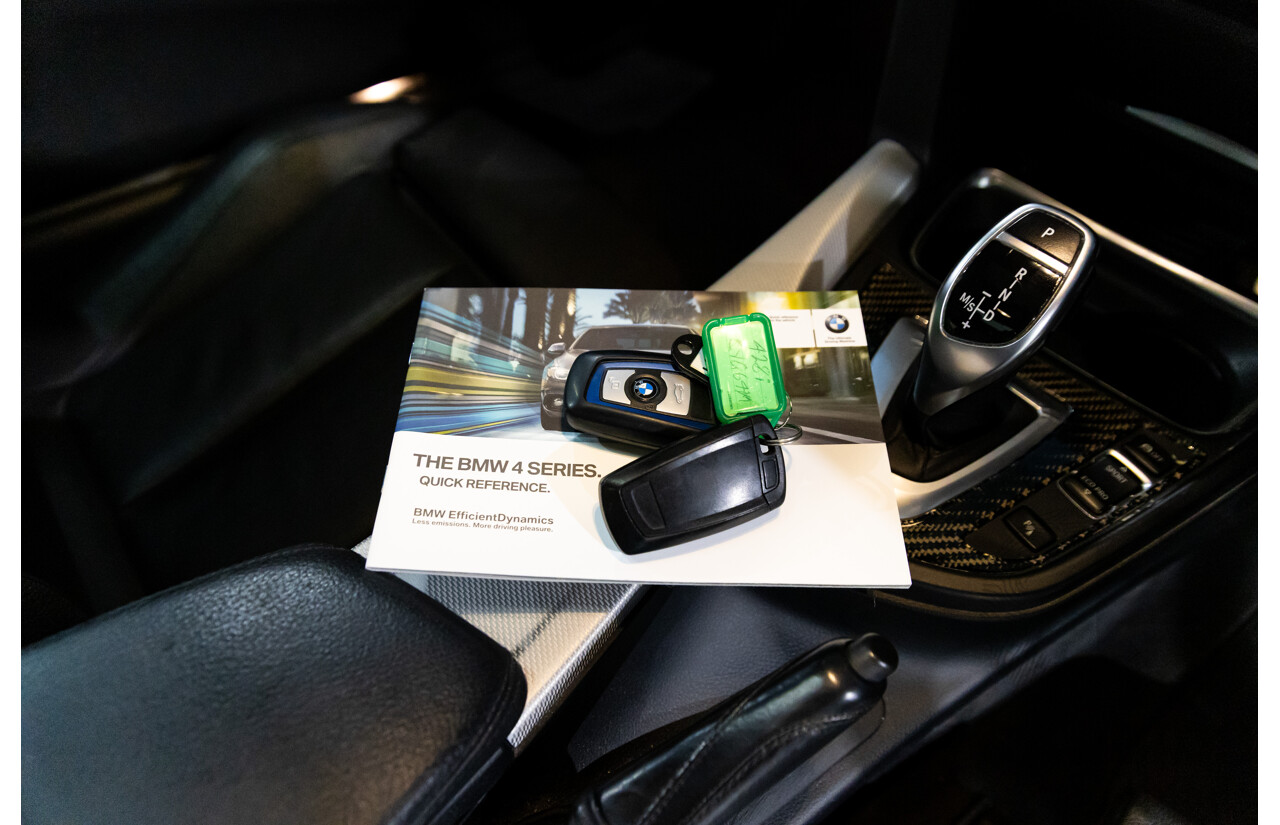 1/2015 BMW 428i Sport Line M Sport Package F32 MY15 2d Coupe Sapphire Black Metallic Turbo 2.0L